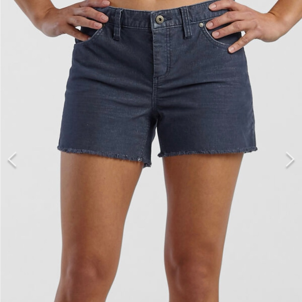 Women's Gray Denim Shorts